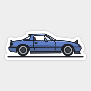 Miata - Mariner blue Sticker